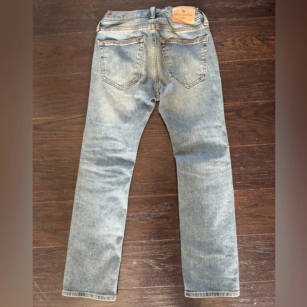 Abercrombie boys size 9/10 skinny jeans - Picture 2 of 2